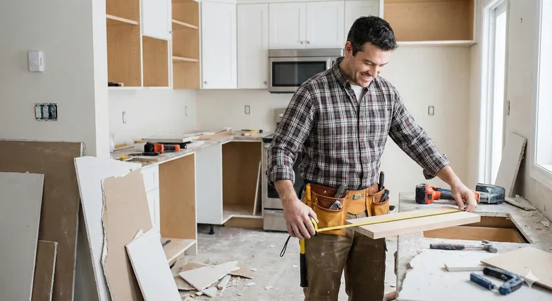 Klusjesman met gereedschap - vergelijk en bespaar op kluswerk